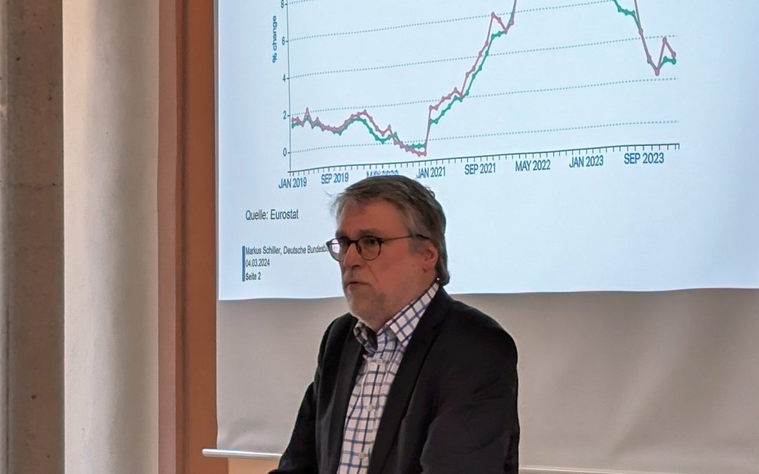 Bundesbankdirektor Markus Schiller zu Gast an der FOSBOS Weißenburg